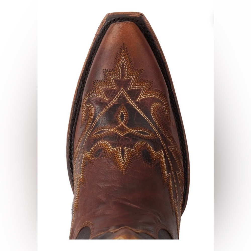 Lanes Lexington Oak Brown Leather Knee-High Boots - Picture 4 of 6